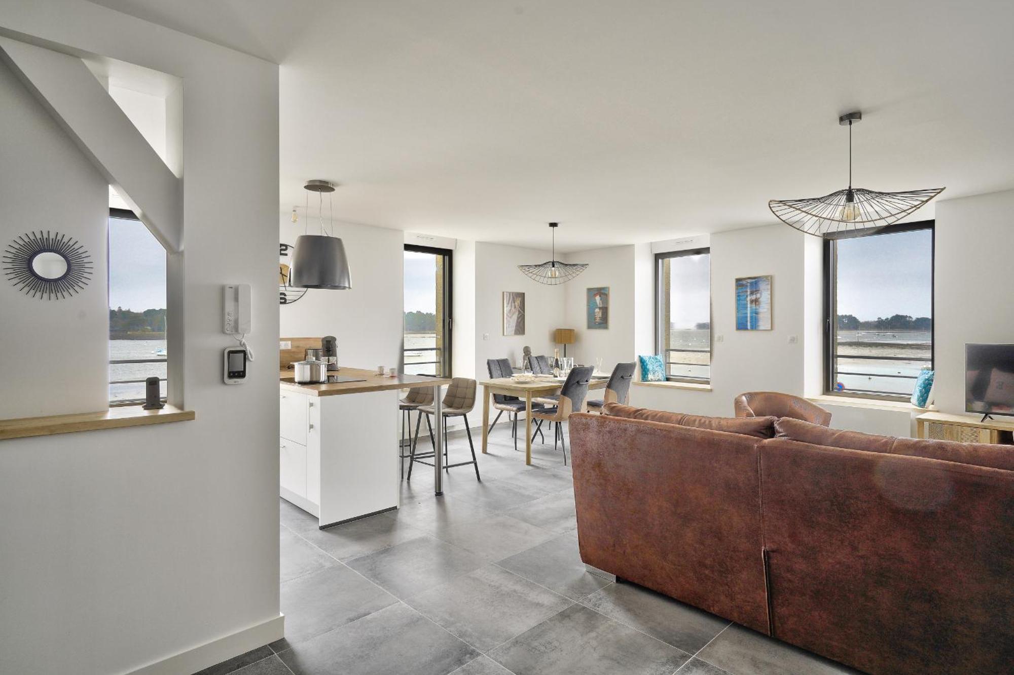 Appartement 4 Personnes Avec Vue Mer Ile-Tudy Экстерьер фото